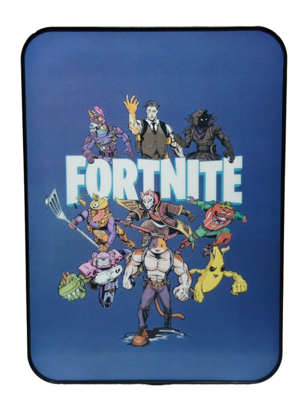 Fortnite Lenticular Mini Fridge, 6 Cans - Blue